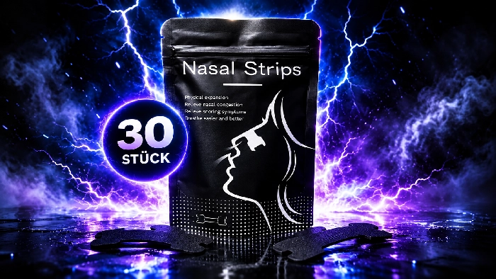 Nasenstreifen 30 Stück – Verpackung Nasal Strips